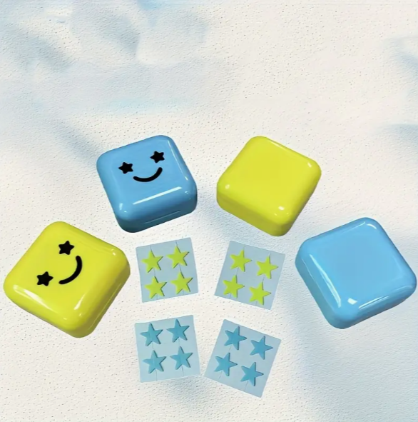 Caja pimple patches "carita sonriente"